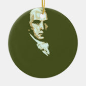 James Madison 4 Keramik Ornament (Vorne)