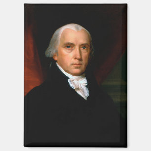 James Madison 4. Präsident der Vereinigten Staaten Magnet