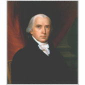James Madison, 4. Präsident: Koloniales Amerika Aufkleber (Vorderseite)