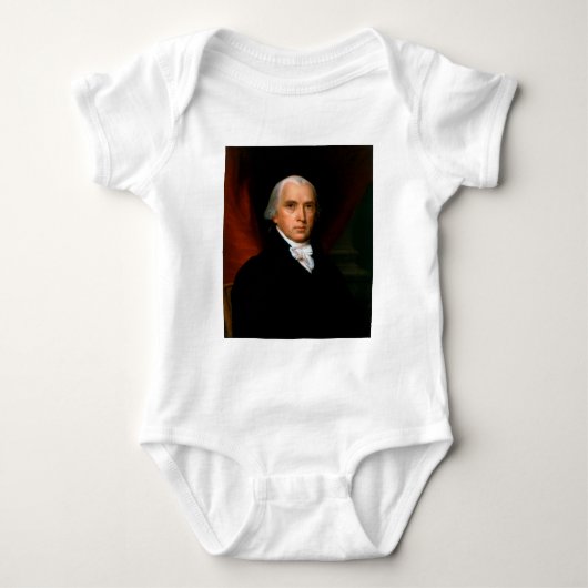 James Madison, 4. Präsident: Koloniales Amerika Baby Strampler (Vorderseite)
