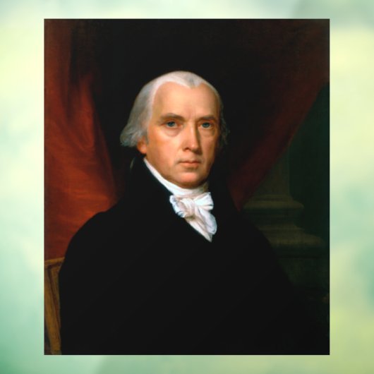 James Madison, 4. Präsident: Koloniales Amerika Fensteraufkleber (Blatt 3)