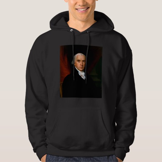 James Madison, 4. Präsident: Koloniales Amerika Hoodie (Vorderseite)