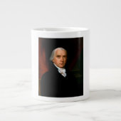 James Madison, 4. Präsident: Koloniales Amerika Jumbo-Tasse (Vorderseite)