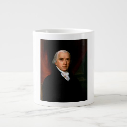 James Madison, 4. Präsident: Koloniales Amerika Jumbo-Tasse (Vorderseite)
