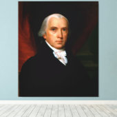 James Madison, 4. Präsident: Koloniales Amerika Leinwanddruck (Insitu (Holzboden))