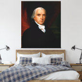 James Madison, 4. Präsident: Koloniales Amerika Leinwanddruck (Insitu (Schlafzimmer))