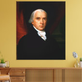 James Madison, 4. Präsident: Koloniales Amerika Leinwanddruck (Insitu (Wohnzimmer))