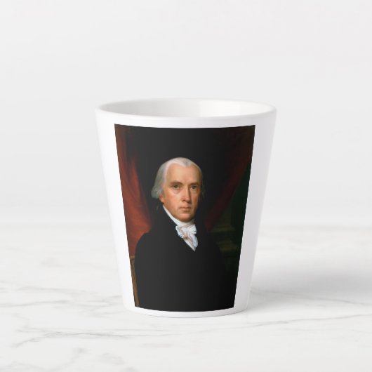 James Madison, 4. Präsident: Koloniales Amerika Milchtasse (Vorderseite)