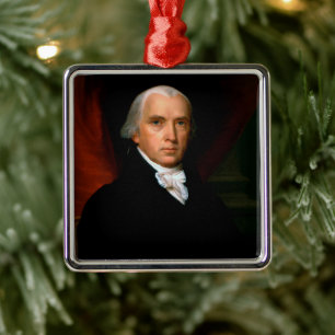 James Madison, 4. Präsident: Koloniales Amerika Ornament Aus Metall