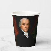 James Madison, 4. Präsident: Koloniales Amerika Pappbecher (Rückseite)