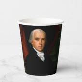 James Madison, 4. Präsident: Koloniales Amerika Pappbecher (Vorderseite)