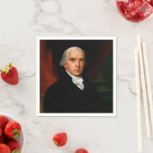 James Madison, 4. Präsident: Koloniales Amerika Serviette (Beispiel)