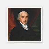 James Madison, 4. Präsident: Koloniales Amerika Serviette (Vorderseite)