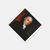 James Madison, 4. Präsident: Koloniales Amerika Serviette (Ecke)