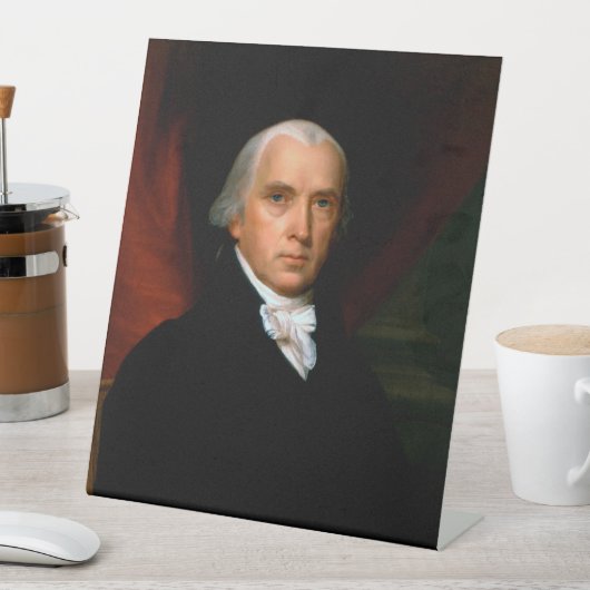 James Madison, 4. Präsident: Koloniales Amerika Sockelschild (In Situ)