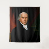 James Madison, 4. Präsident: Koloniales Amerika Wandteppich (Vorderseite)