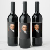 James Madison, 4. Präsident: Koloniales Amerika Weinetikett (Flaschen)
