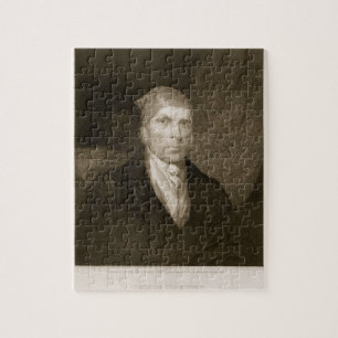 James Madison alterte 82, graviert durch Thomas B. Puzzle