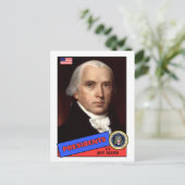James Madison Baseball Card Postkarte (Stehend Vorderseite)