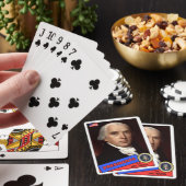 James Madison Baseball Card Spielkarten (In Situ)