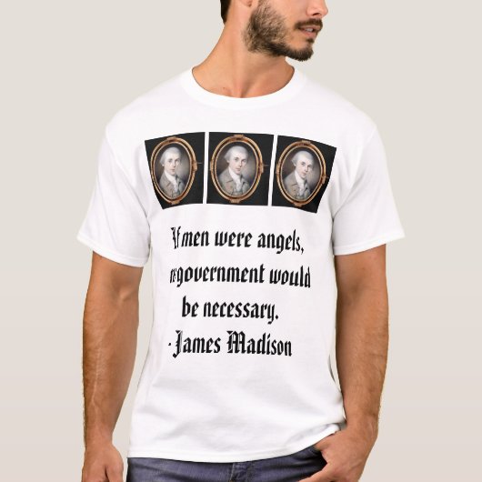 james_madison_by_gilbert_stuart, James Madison,… T-Shirt (Vorderseite)