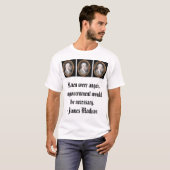 james_madison_by_gilbert_stuart, James Madison,… T-Shirt (Vorne ganz)