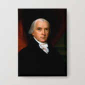 James Madison der 4. Präsident: Kolonialamerika Button (Vorderseite)