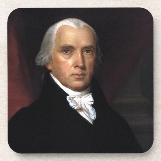 James Madison Getränkeuntersetzer (Vorderseite)
