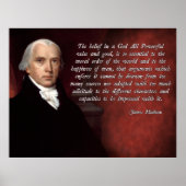James Madison God Poster (Vorne)