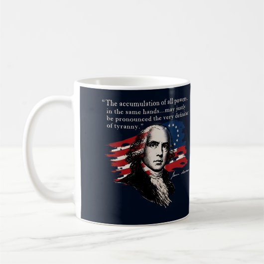 James Madison Kaffeetasse (Links)