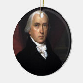 James Madison Keramikornament (Links)