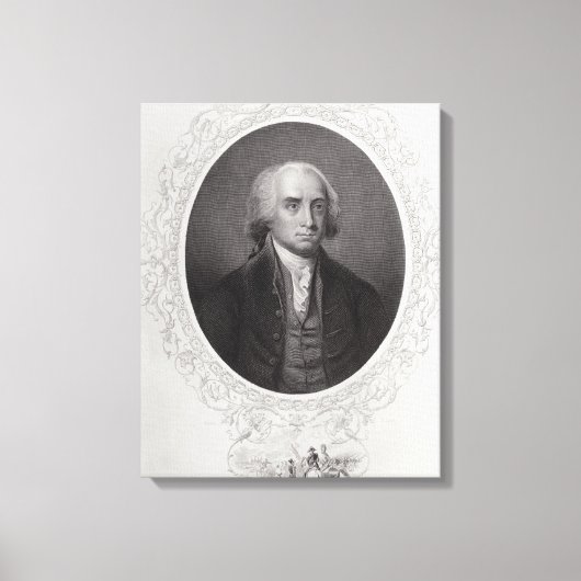 James Madison Leinwanddruck (Vorderseite)