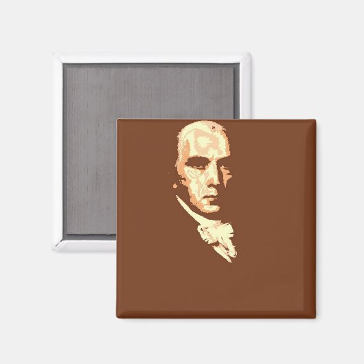 James Madison Magnet (Vorderseite/Rückseite)