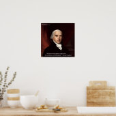 James Madison "Mistrust Power" Zitat-Poster zur We Poster (Küche)