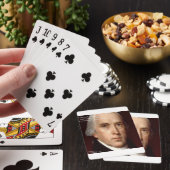 James Madison "Mistrust Power" - Zitat zur Weishei Spielkarten (In Situ)