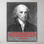 James Madison Poster (Vorne)