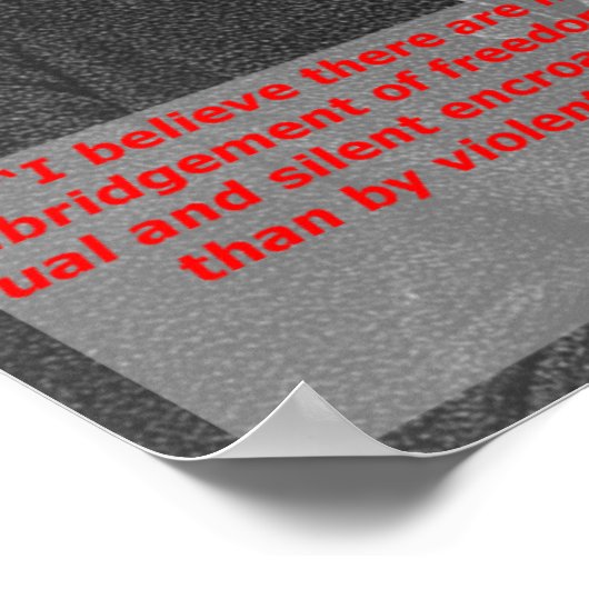 James Madison Poster (Ecke)