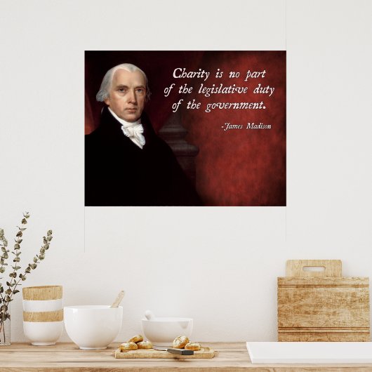 James Madison Poster (Küche)