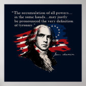 James Madison Poster (Vorne)