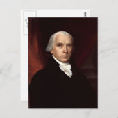 James Madison Postkarte (Vorne/Hinten)