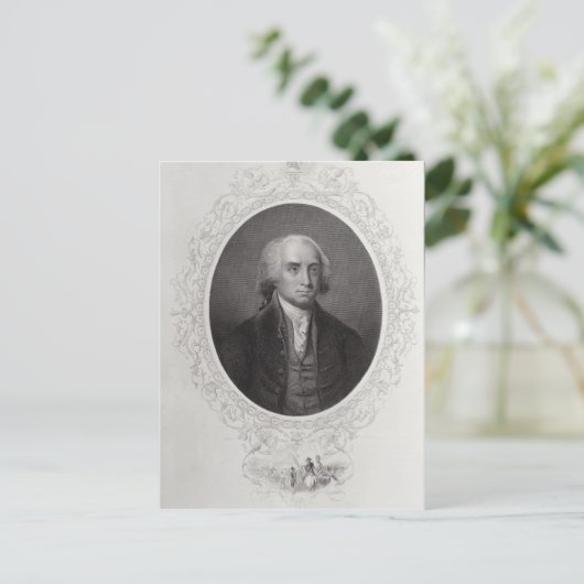 James Madison Postkarte (Stehend Vorderseite)