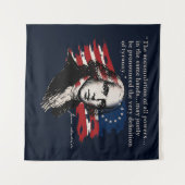 James Madison Wandteppich (Vorderseite (Horizontal))