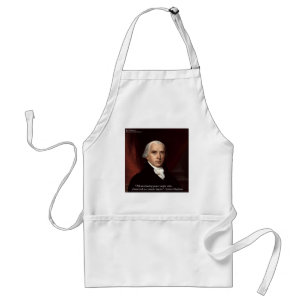 James Madison "War & Freedom" - Geschenke zum Zita Schürze