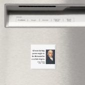 James Madison Zitat 1b Magnet (In Situ (Geschirrspüler))