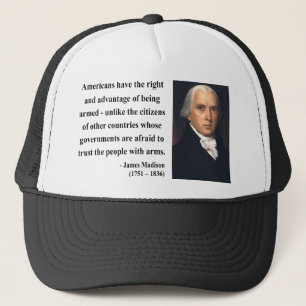James Madison-Zitat 4b Truckerkappe