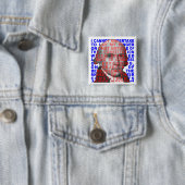James Madison-Zitat-Knopf Button (Beispiel)