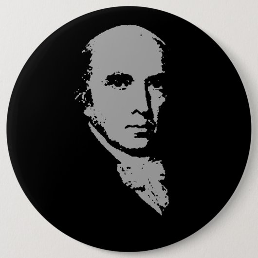 James- MadisonSilhouette Button (Vorderseite)