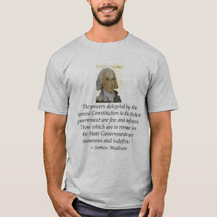 James- MadisonStaats-Rechte Grundrechte Bckgrnd T-Shirt
