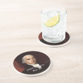 James- MadisonUntersetzer Sandstein Untersetzer (Seite)