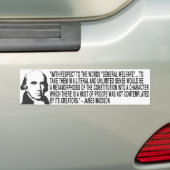 James- Madisonzitat-Autoaufkleber Autoaufkleber (Auf Auto)